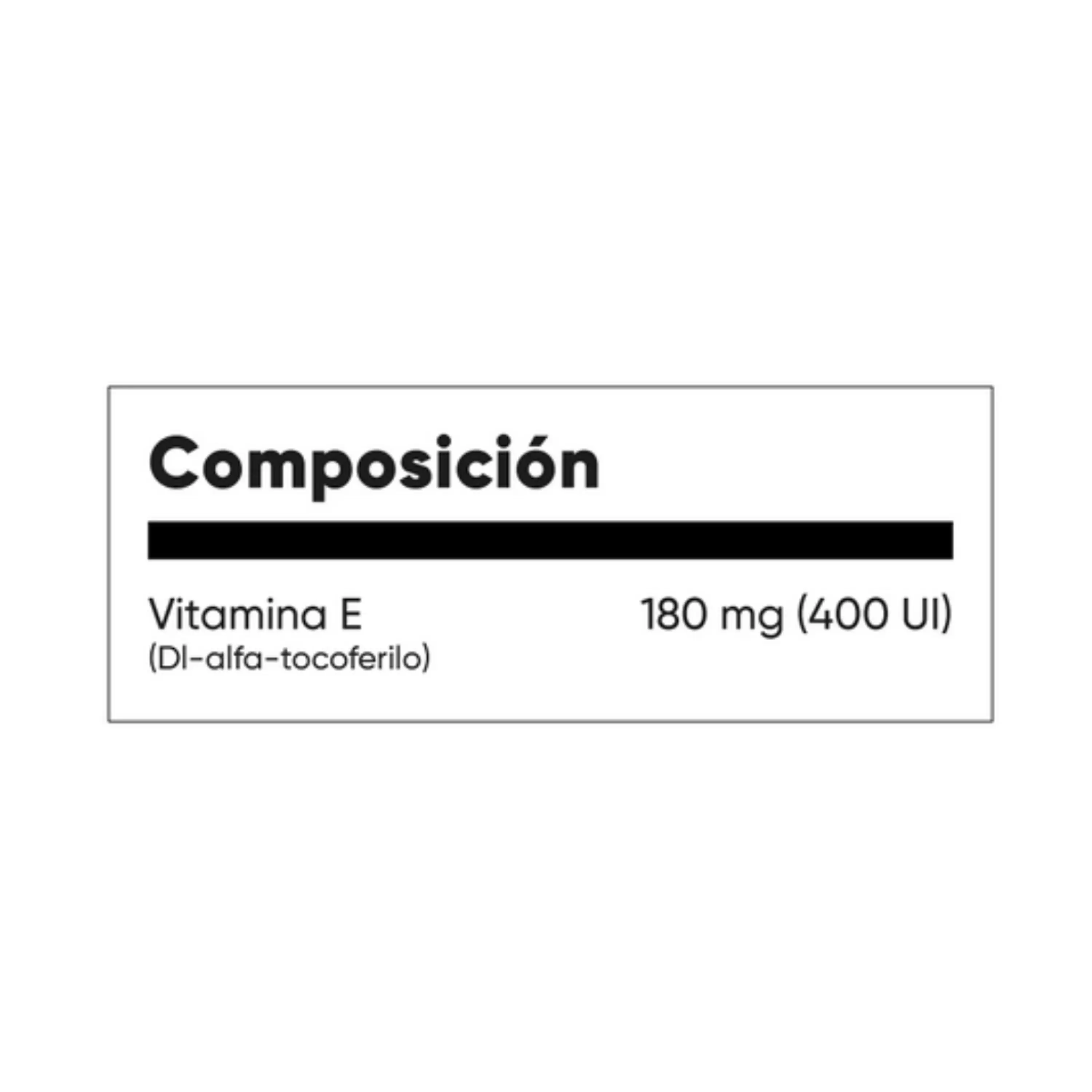  VITAMINA E 400 UI - fco x 100 softgel. - MASON - VENTA LIBRE - PROMOCION 2