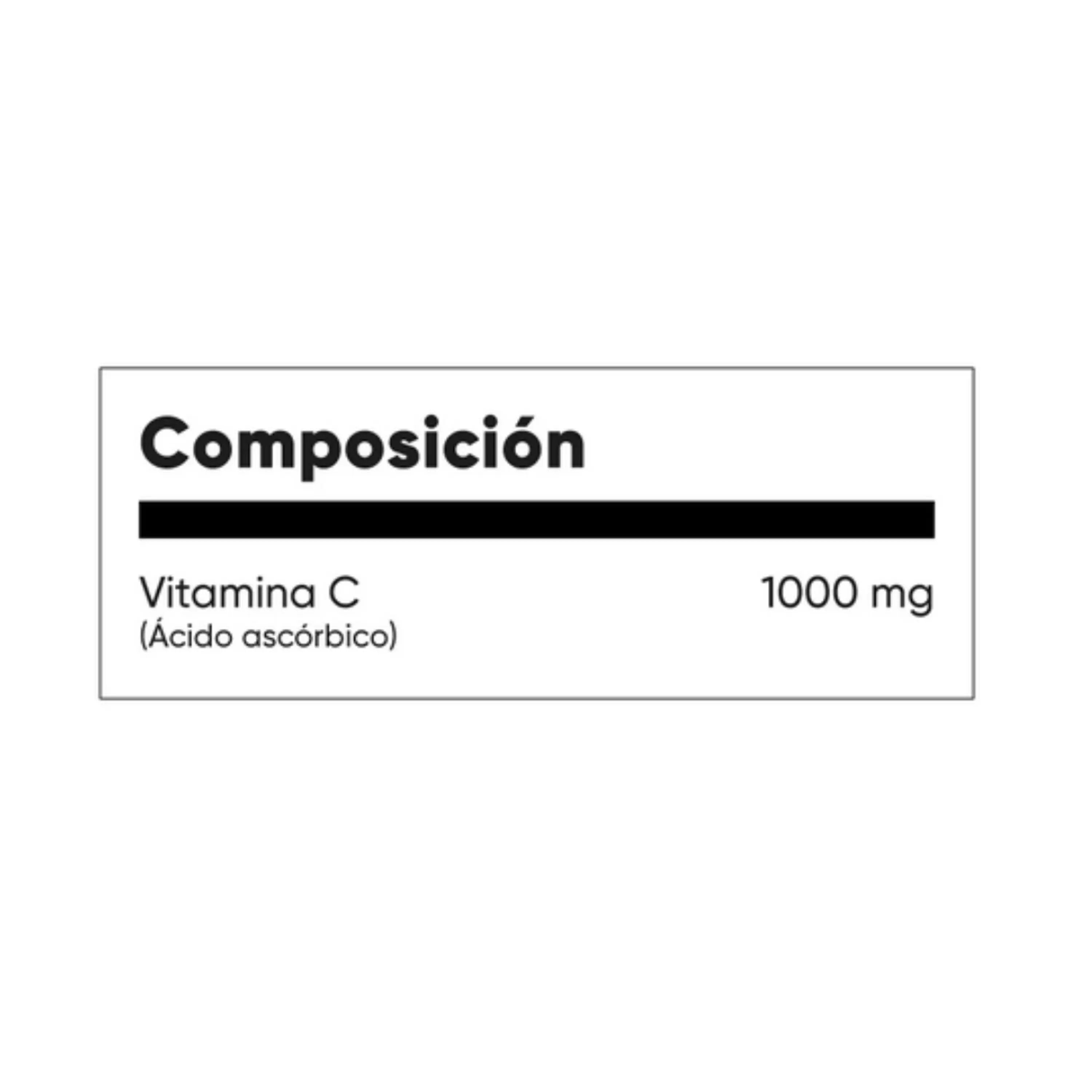 VITAMINA C 1000 mg - fco x 100 tab. - MASON - VENTA LIBRE - PROMOCION 2