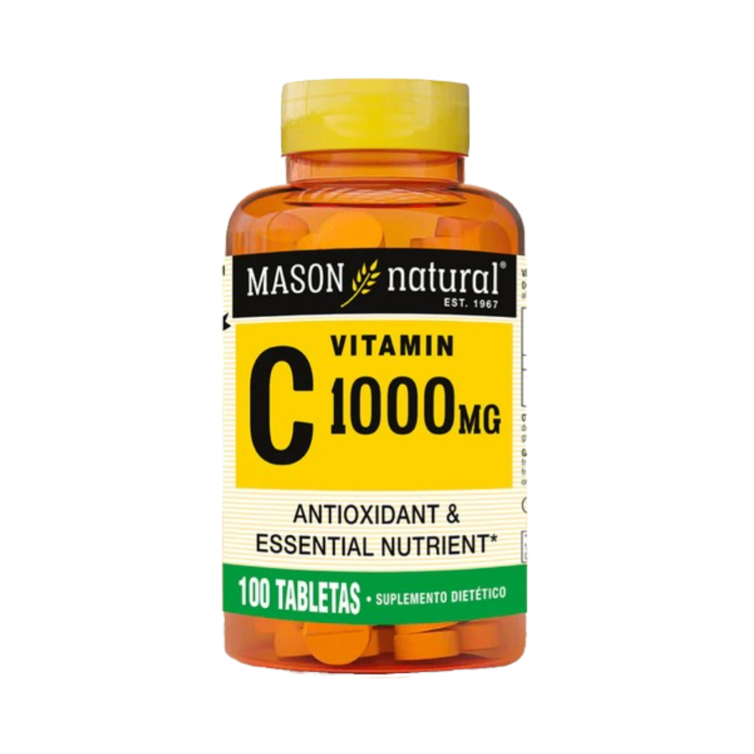 VITAMINA C 1000 mg - fco x 100 tab. - MASON - VENTA LIBRE - PROMOCION 1