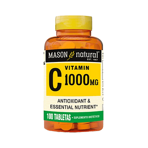 VITAMINA C 1000 mg - fco x 100 tab. - MASON - VENTA LIBRE - PROMOCION