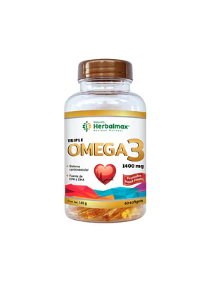 OMEGA 3 1400 mg - fco x 60 softgel