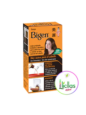 Kit Tinte Bigen  Tinte Para Cabello Tono 26 Castaño Dorado Para Cabello