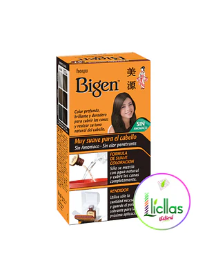 Bigen 47 Castaño Oscuro X 6g Tinte Para Cabello Cejas Barba
