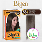 Bigen 56 Negro Claro X 6g Tinte Para Cabello Cejas Barba - Miniatura 4