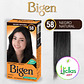 Bigen 58 Negro Natural X 6g  Tinte Para Cabello Cejas Barba - Miniatura 4