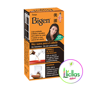Bigen 48 Castaño Intenso X 6g Tinte Para Cabello Cejas Barba