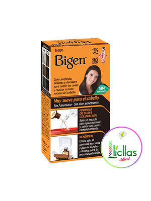 Bigen 48 Castaño Intenso X 6g Tinte Para Cabello Cejas Barba
