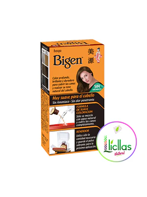 Bigen 76 Cobrizo X 6g  Tinte Para Cabello Cejas Barba