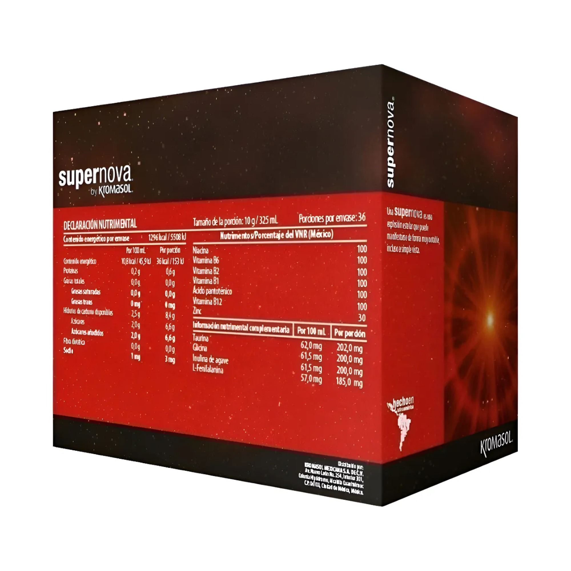 SUPERNOVA - caj x 36 sb. 2