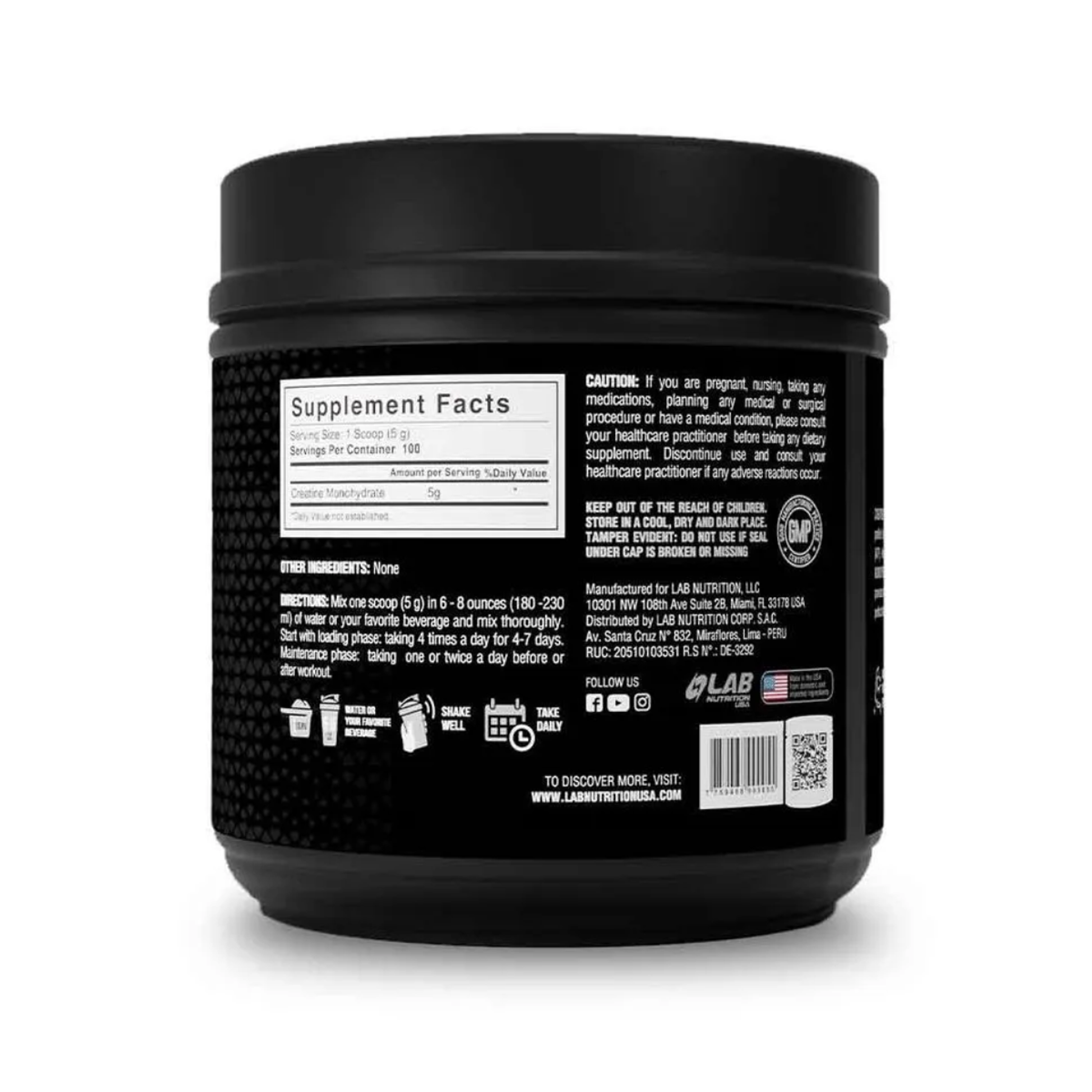 CREATINA - pote x 500 g. 2