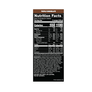 MASS x 5 libras (2.27 kg) pote - CHOCOLATE