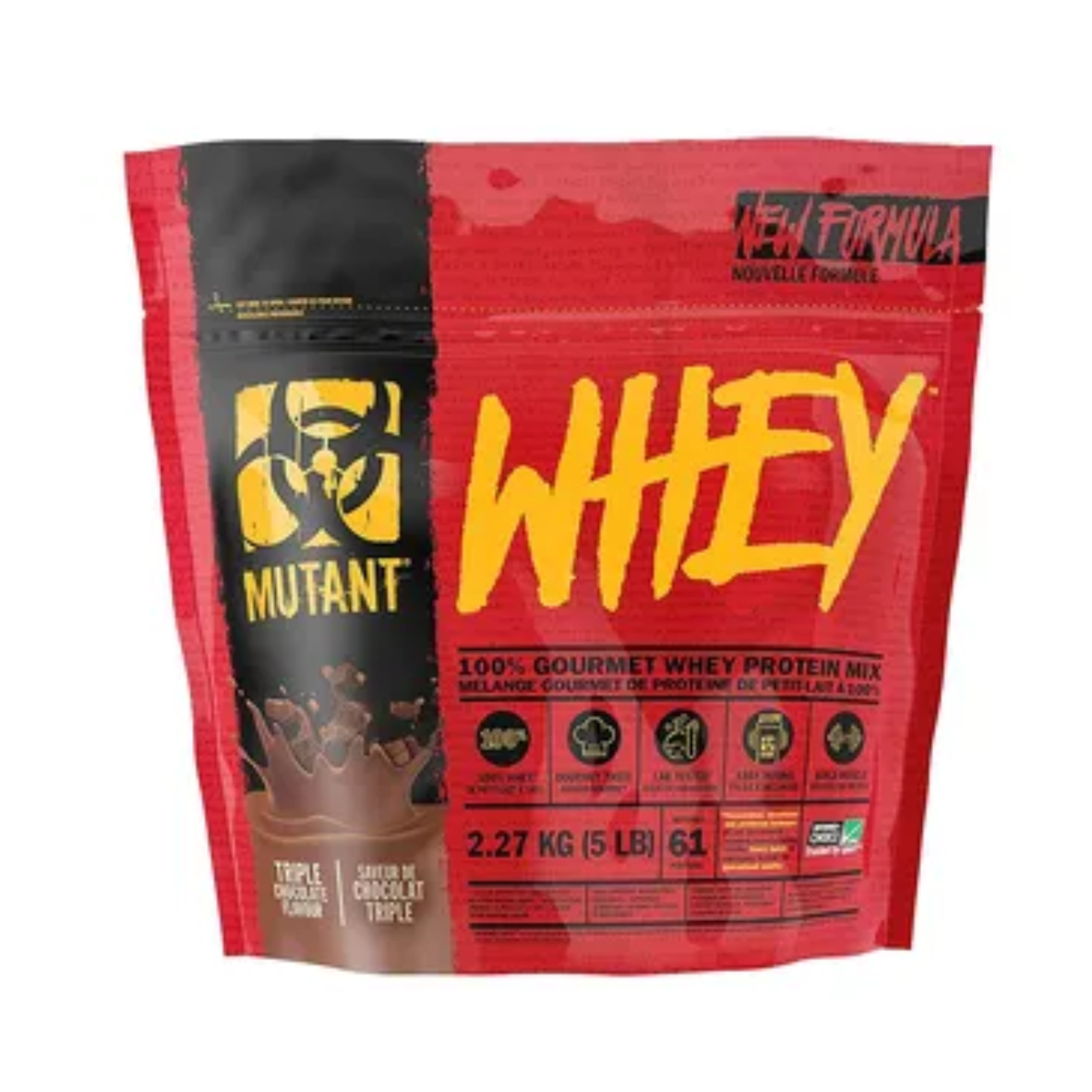 MASS x 5 libras (2.27 kg) pote - CHOCOLATE 3