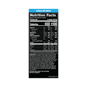 MASS x 5 libras (2.27 kg) pote - VAINILLA