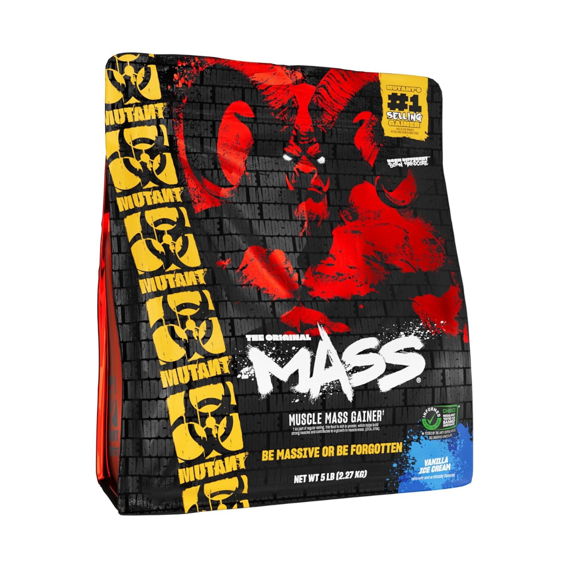 MASS x 5 libras (2.27 kg) pote - VAINILLA 1