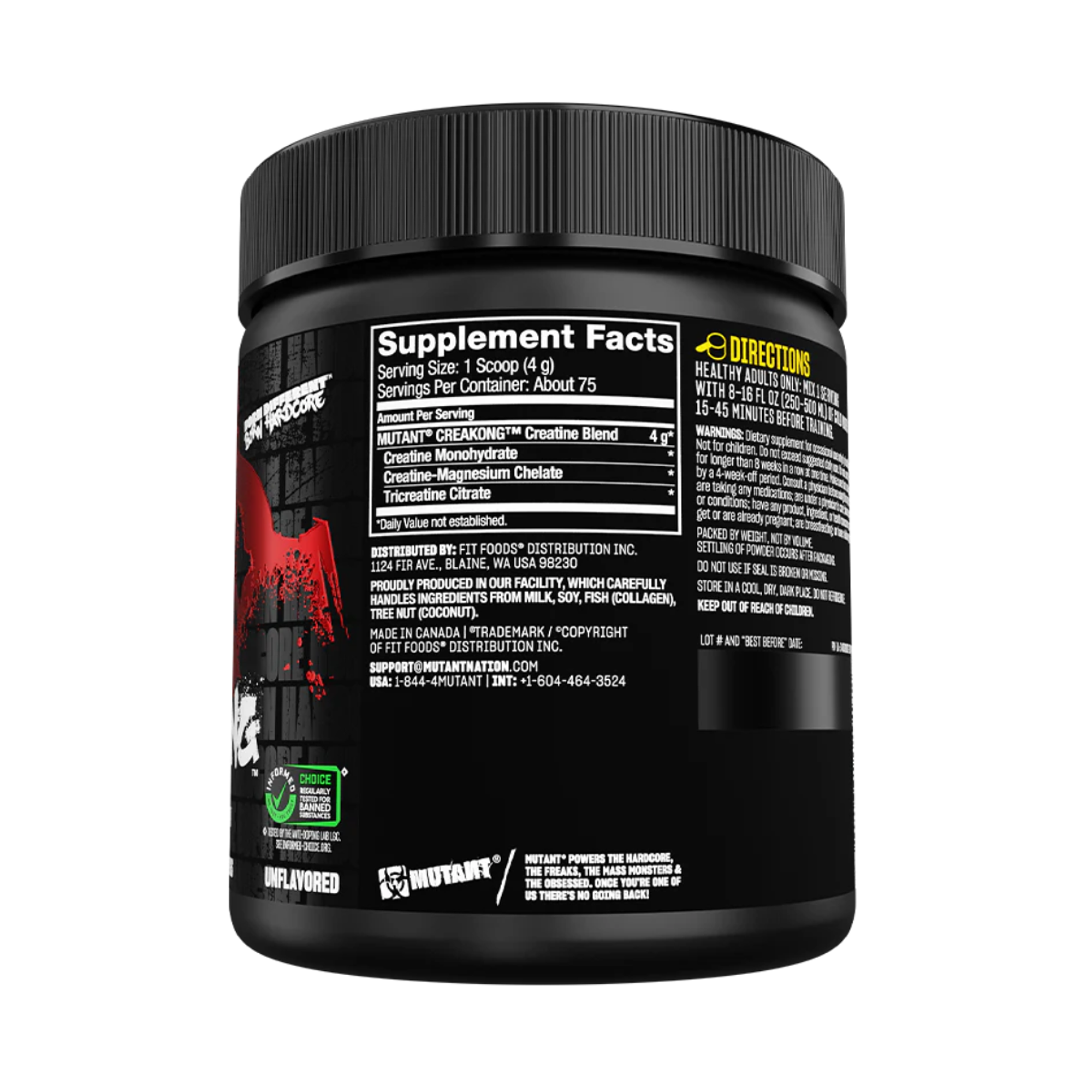 CREAKONG (creatina) - fco x 300 g. 2