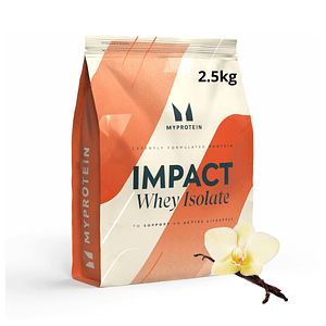 IMPACT WHEY ISOLATE x 2500 g saco - VAINILLA (bolsa naranja)