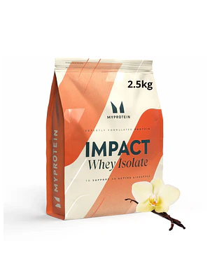 IMPACT WHEY ISOLATE x 2500 g saco - VAINILLA (bolsa naranja)