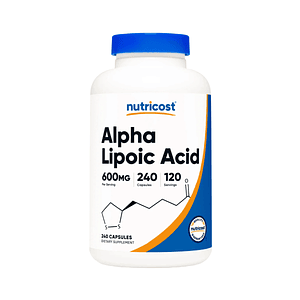 ALPHA LIPOIC ACID 600MG/FCO x 240CAPS