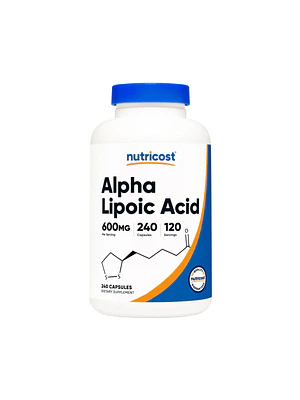 ALPHA LIPOIC ACID 600MG/FCO x 240CAPS