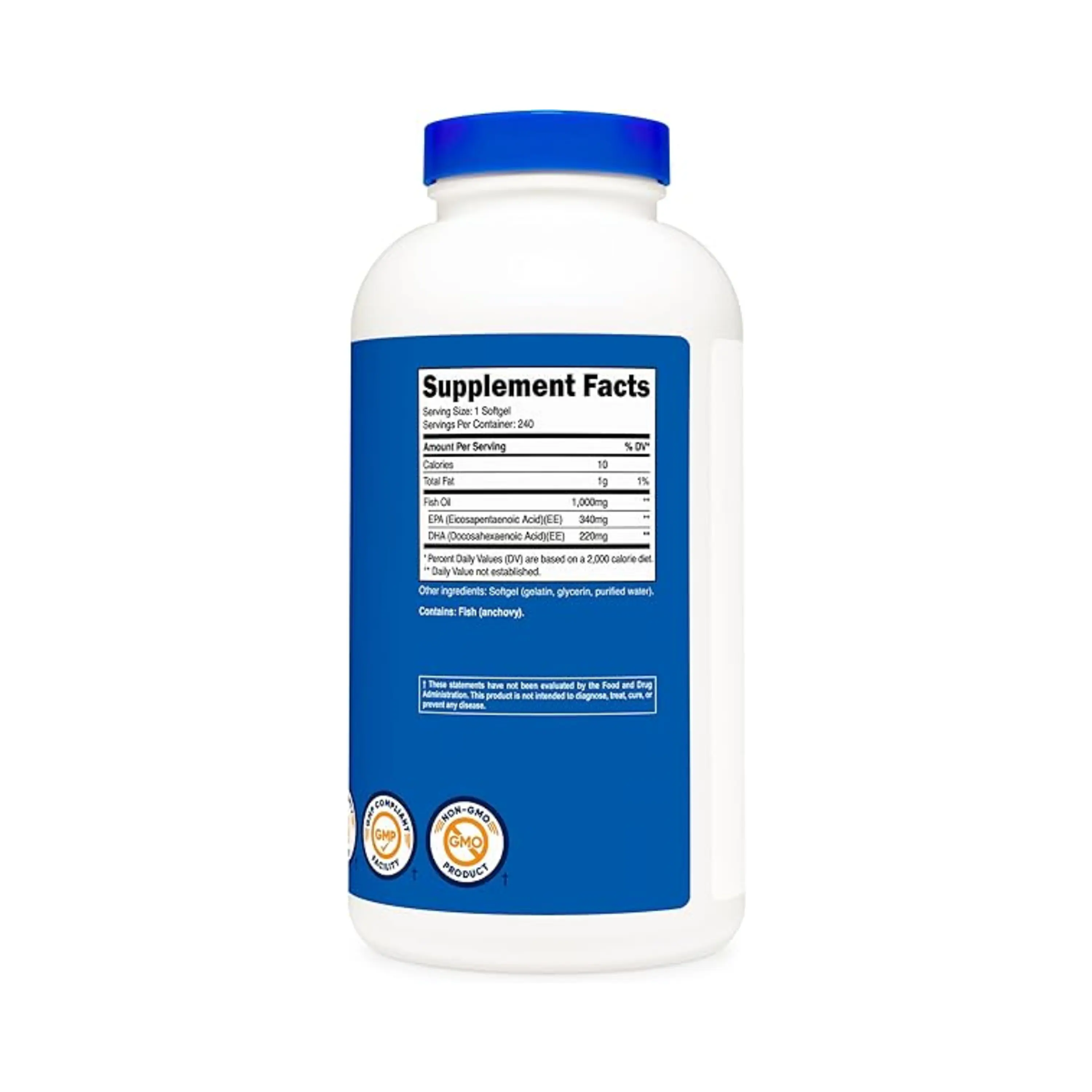 FISH OIL 1000 mg - fco x 240 cap 4