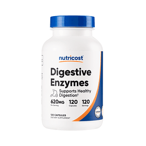 DIGESTIVE ENZYMES 620 mg (enzimas digestivas) - fco x 120 cap 