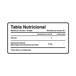 ASTAXANTHIN 12 mg - fco x 120 softgel