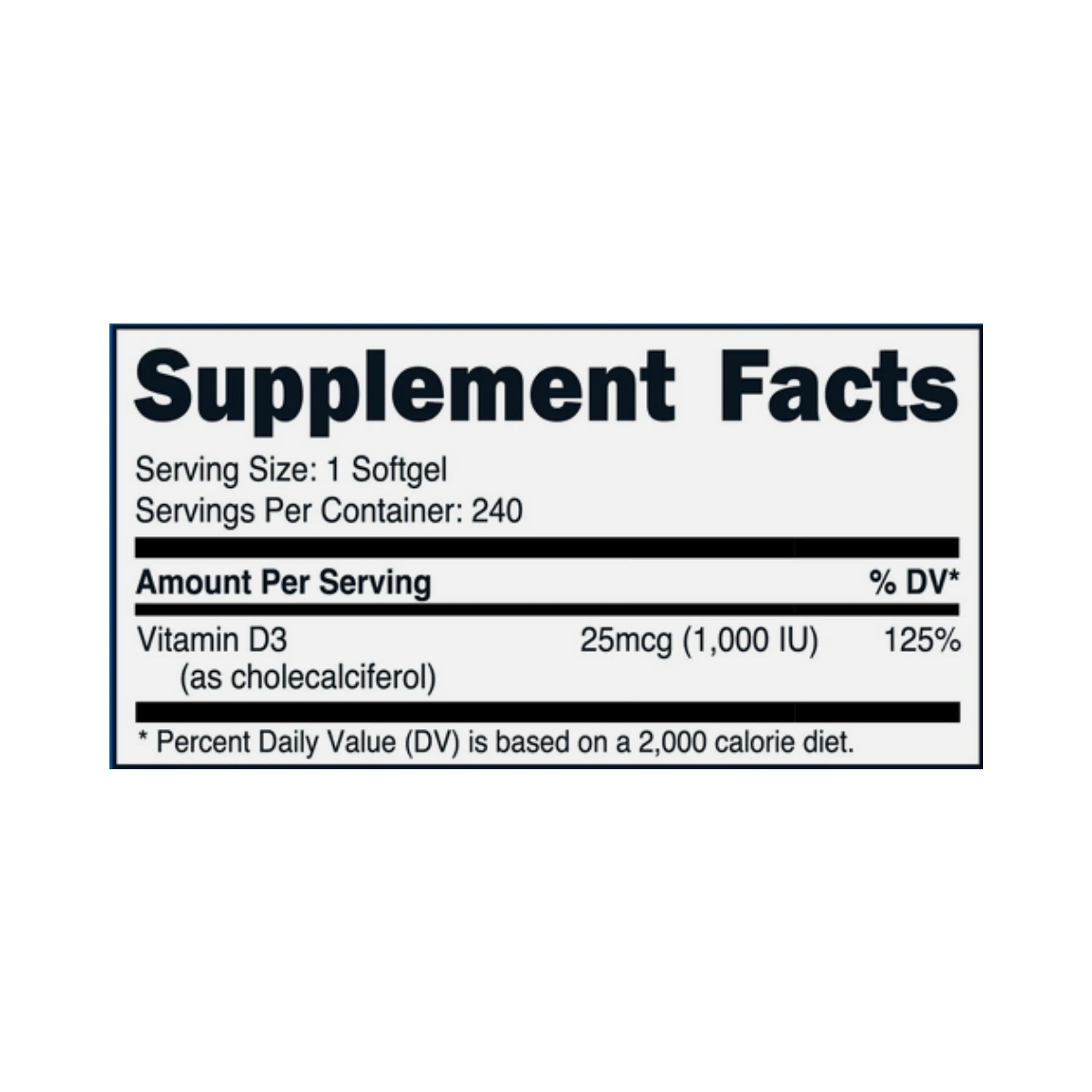 VITAMINA D3 2000 iu - fco x 240 Softgel 2