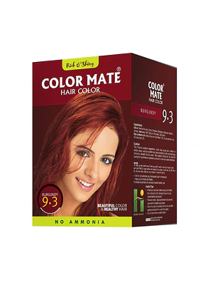 henna color mate BURGUNDY 9.3 - caj x 5 u. / borgoña