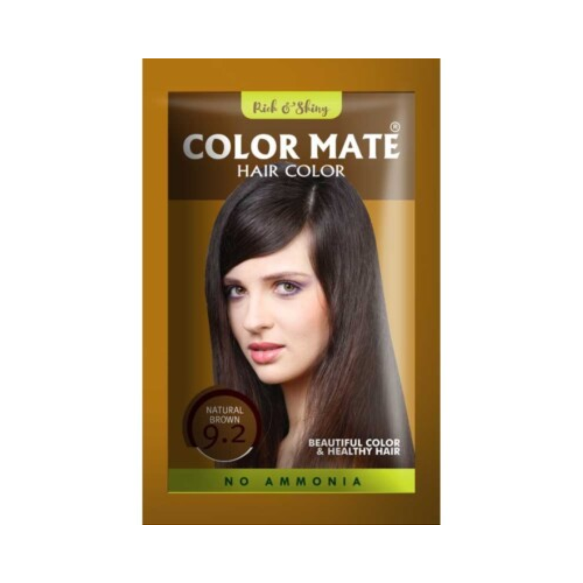 HENNA COLOR MATE BROWN 9.2 - caj x 5 u. / castaño 2