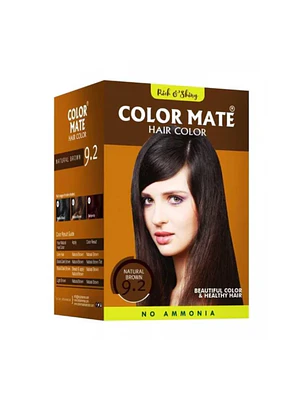 HENNA COLOR MATE BROWN 9.2 - caj x 5 u. / castaño