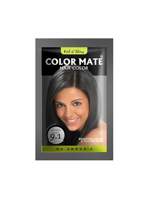 HENNA COLOR MATE BLACK 9.1 - caj x 5 u. / negro