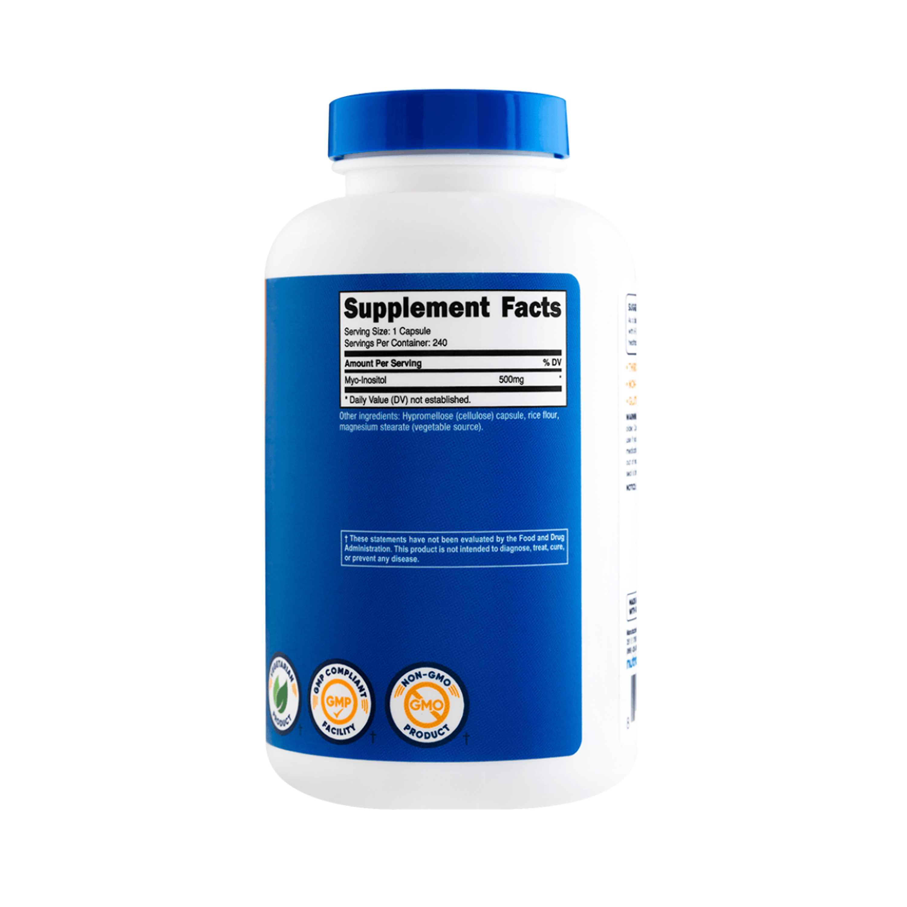 INOSITOL * 500 mg - fco x 240 cap  3