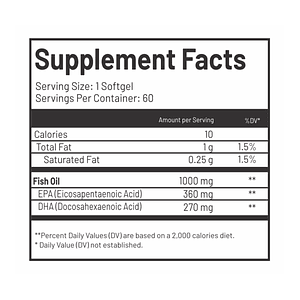 OMEGA 3 - fco x 60 sotfgel.