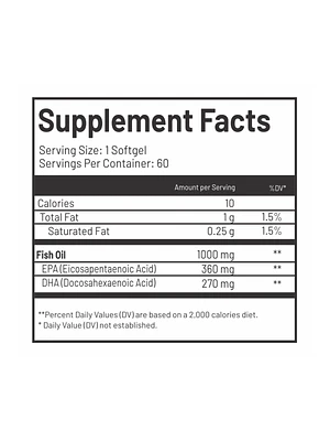 OMEGA 3 - fco x 60 sotfgel.