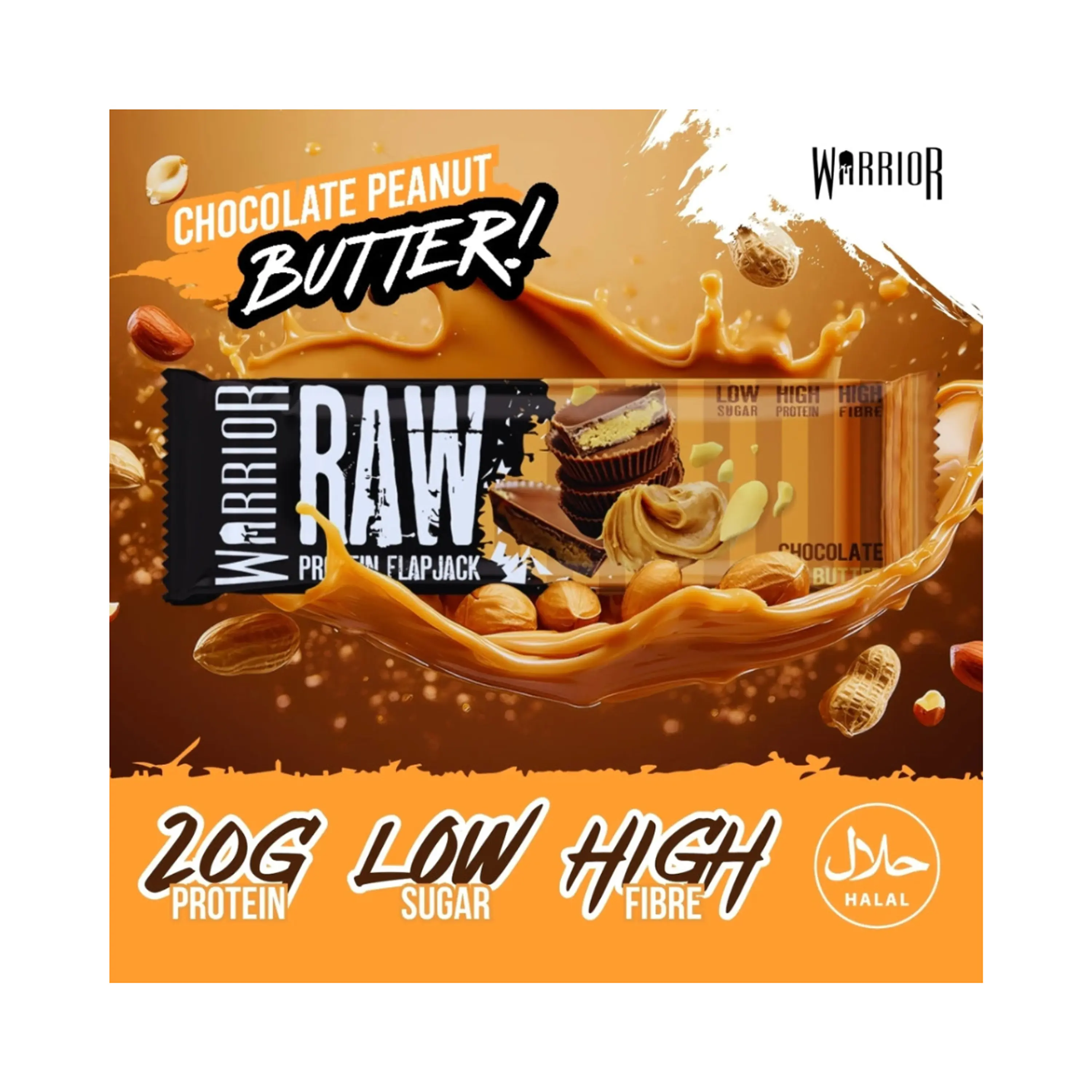 PROTEINA EN BARRA 20 g - caja x 15 u - CHOCOLATE PENUT BUTTER 3