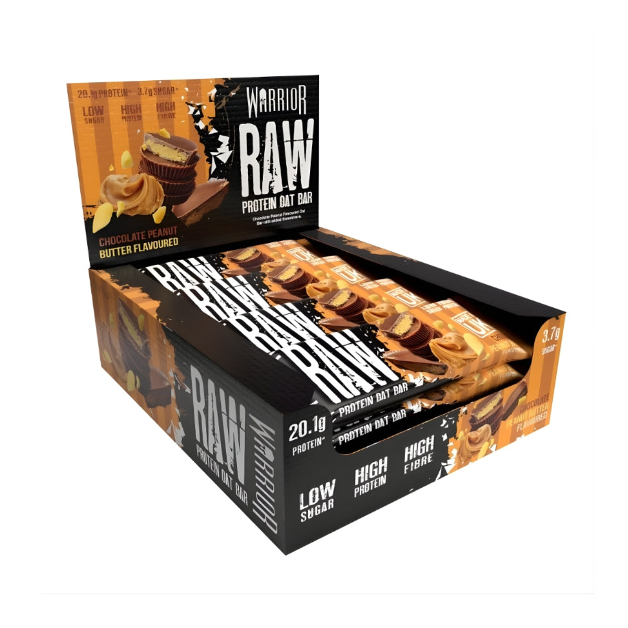 PROTEINA EN BARRA 20 g - caja x 15 u - CHOCOLATE PENUT BUTTER 1