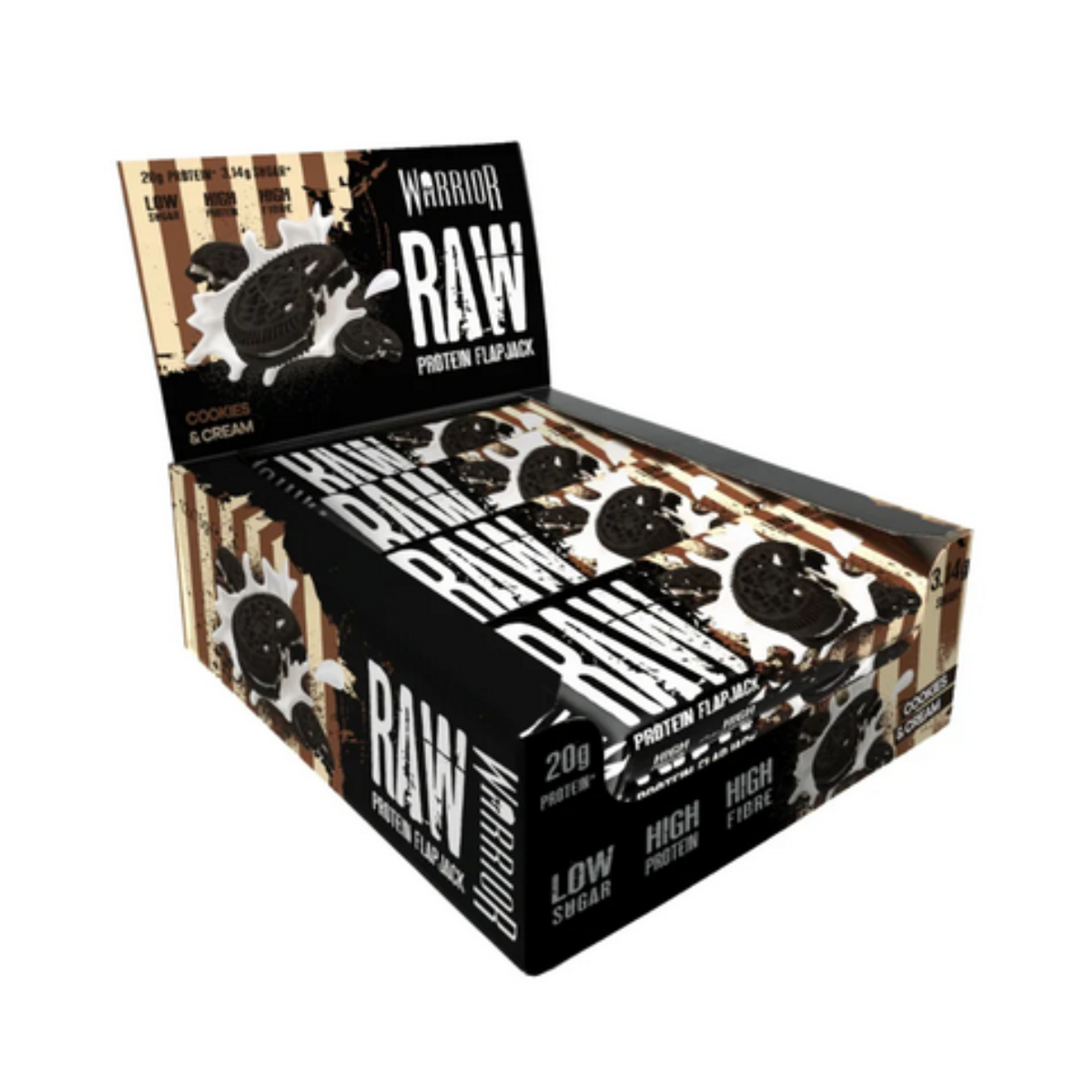 PROTEINA EN BARRA 20 g - caja x 15 u - COOKIES AND CREAM 1