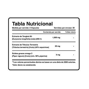 NUTRICOST TONGKAT ALI - fco x 60 cap 