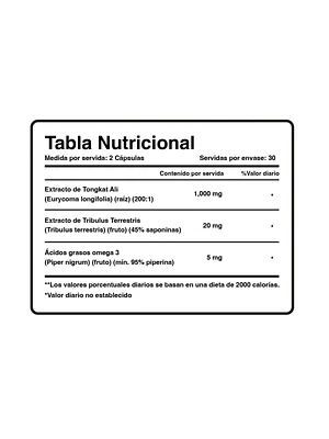 NUTRICOST TONGKAT ALI - fco x 60 cap 