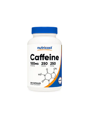 CAFFEINE 200mg - fco X 250 cap