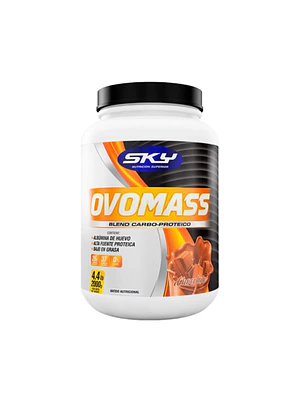 OVOMASS POTE DE 4.4 LBRS X 2000G (chocolate)