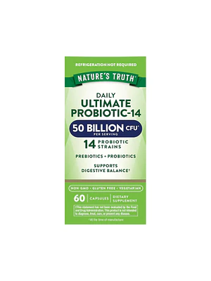 ULTIMATE PROBIOTIC-14 50 BILLION (probiotico) - fco x 60 cap