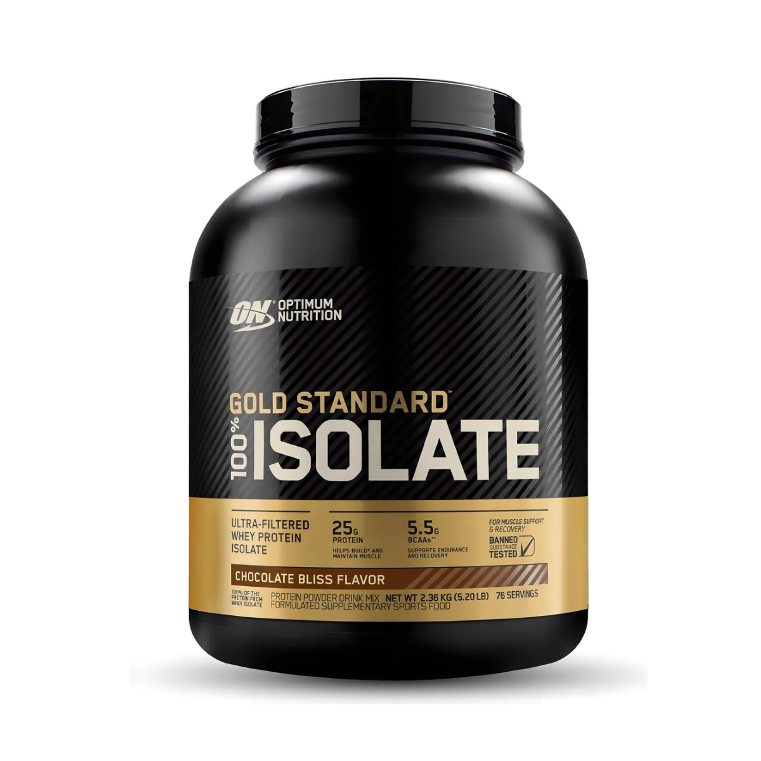GOLD STANDARD 100% ISOLATE 5.20 lb ( 2.36 kg) pote - CHOCOLATE 1