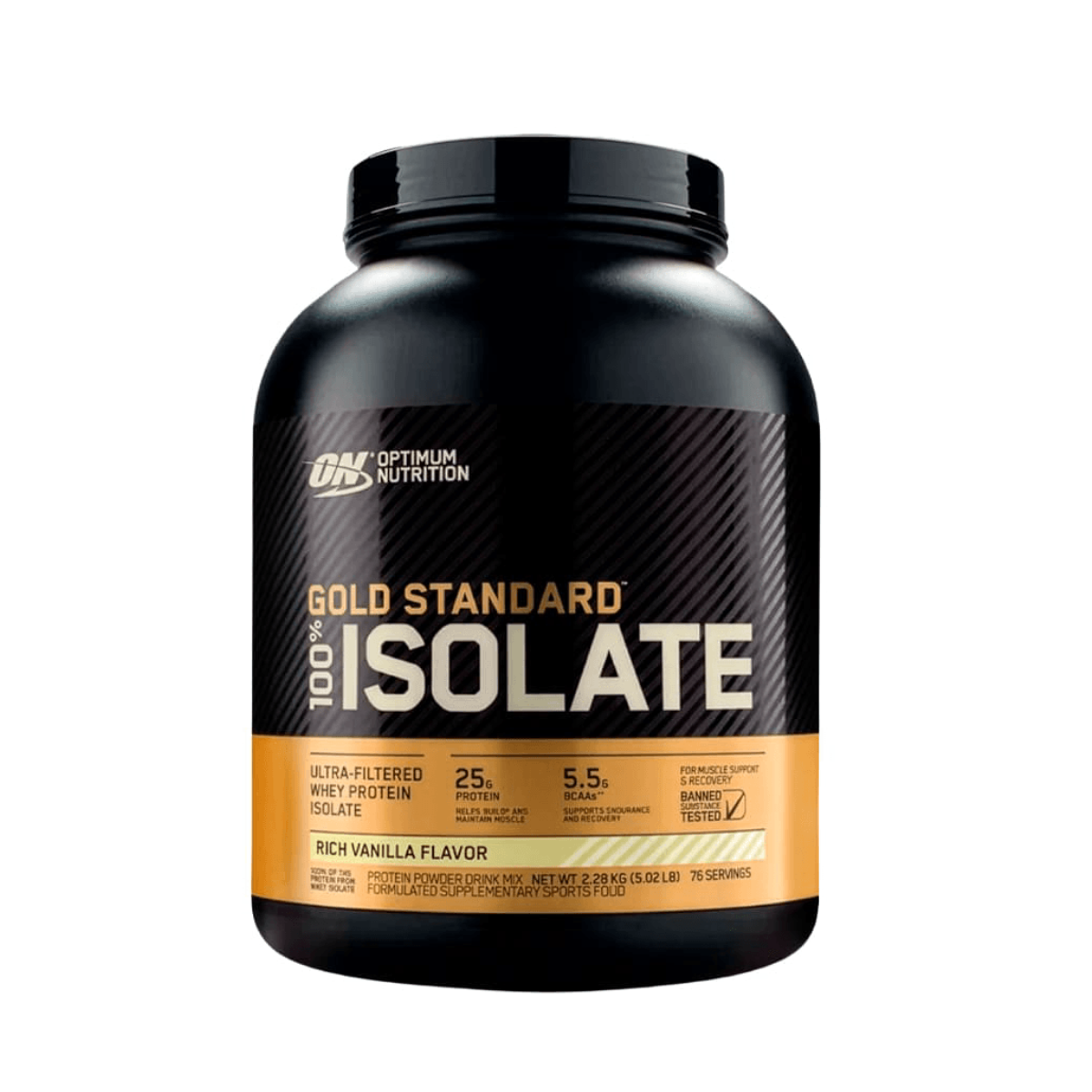 GOLD STANDARD 100% ISOLATE 5.20 lb ( 2.36 kg) pote - VAINILLA 1