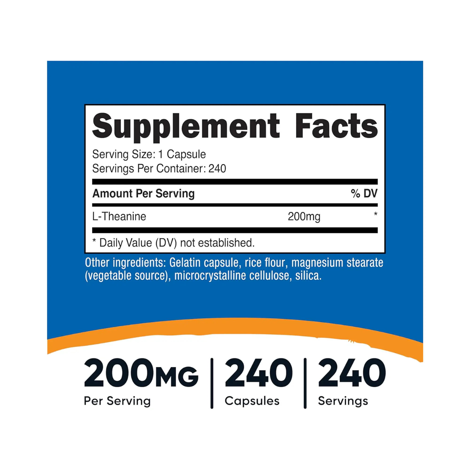 L THEANINE 200 mg - fco x 240 cap (teanina) 2