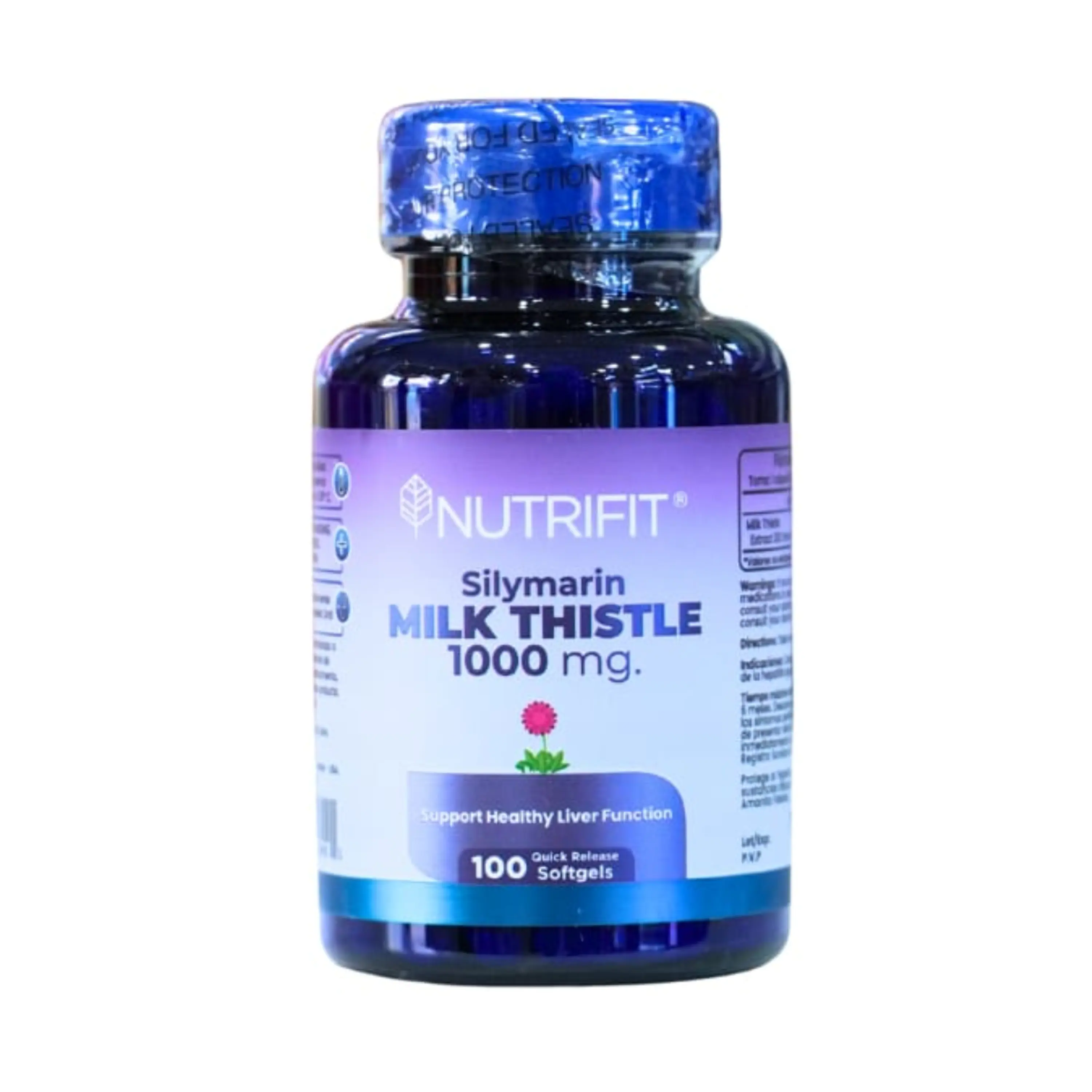MILK THISTLE (silimarin) * 1000 mg - fco x 100 softgel 1