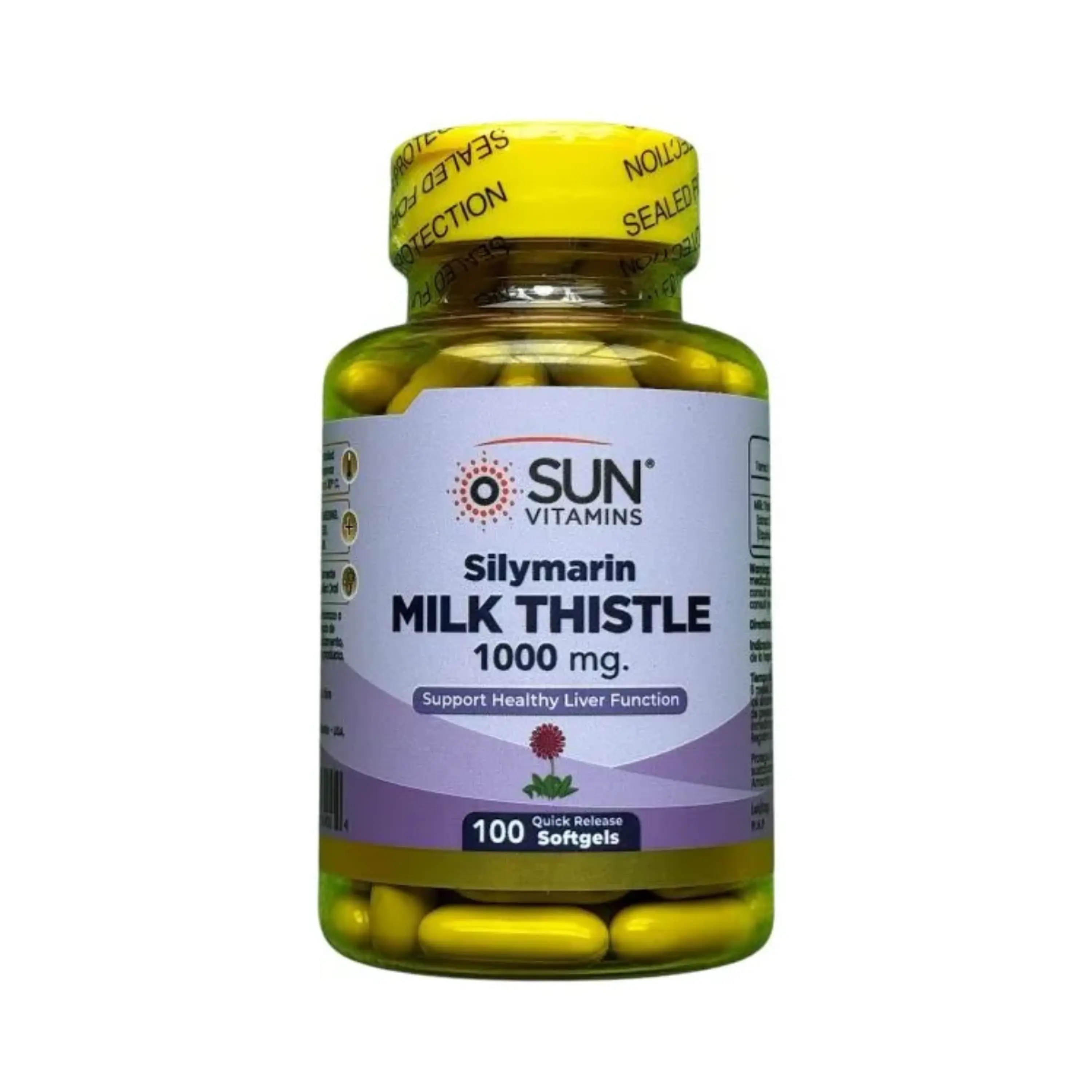 MILK THISTLE (silimarin) 1000 mg - fco x 100 softgel  1