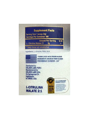 L - CITRULINA - fco x 300 g