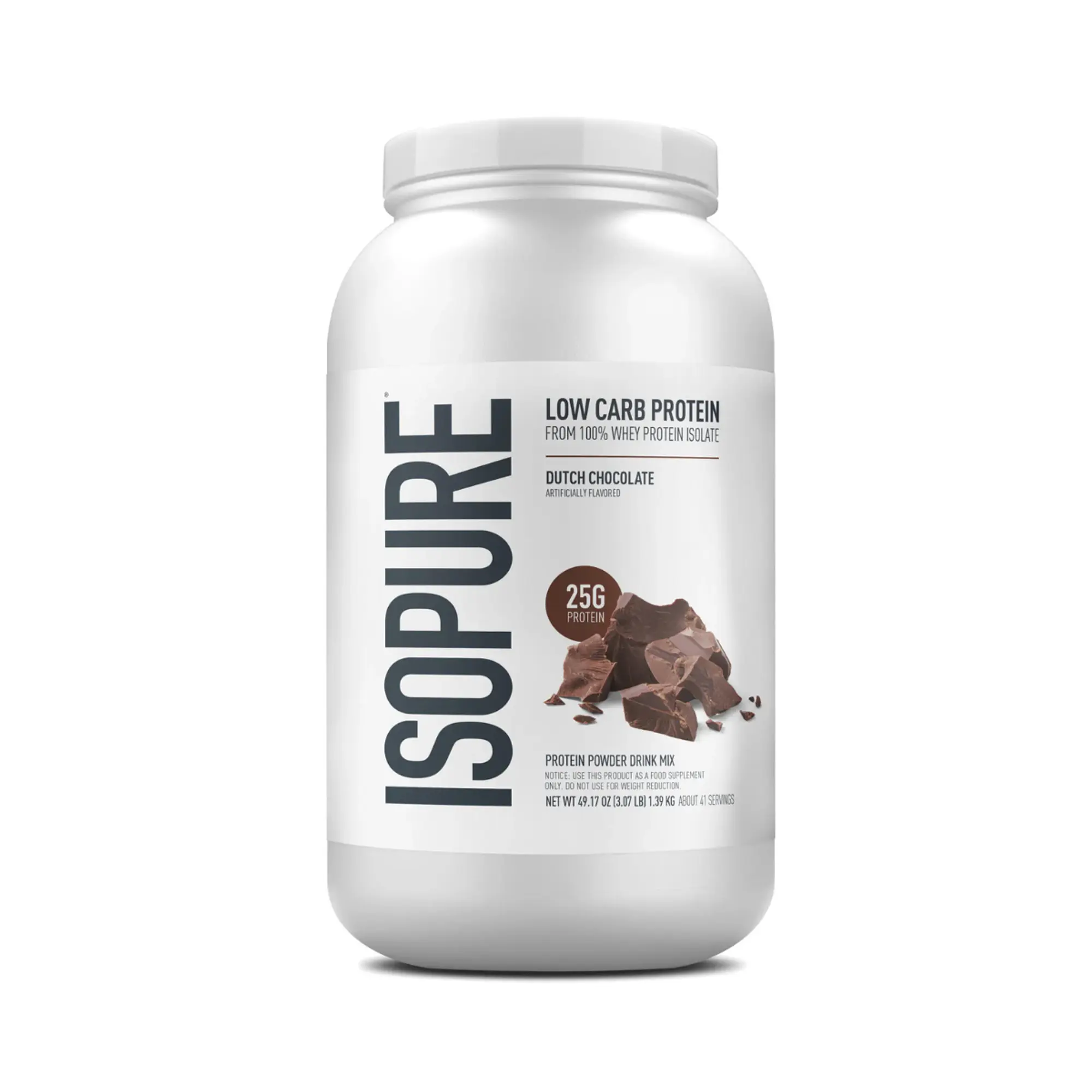 ISOPURE zero carb x ( 1.36 kg) 3 Libras - CHOCOLATE 1