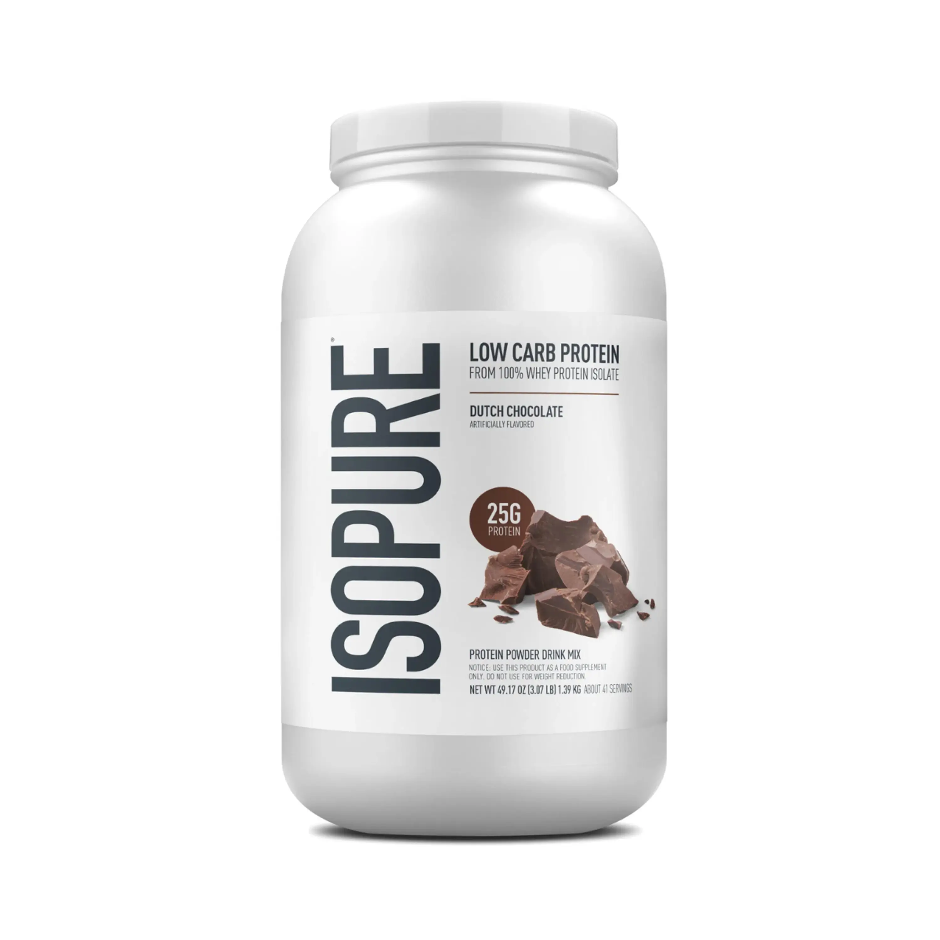ISOPURE zero carb x ( 1.36 kg) 3 Libras - CHOCOLATE 1
